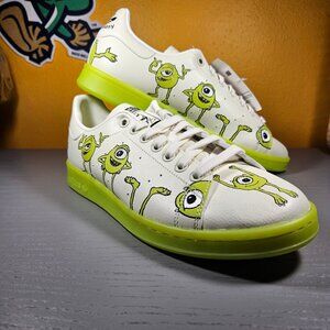 adidas Stan Smith X Monsters Inc. Mike Wazowski Men's Size 8 Sneakers FZ2706